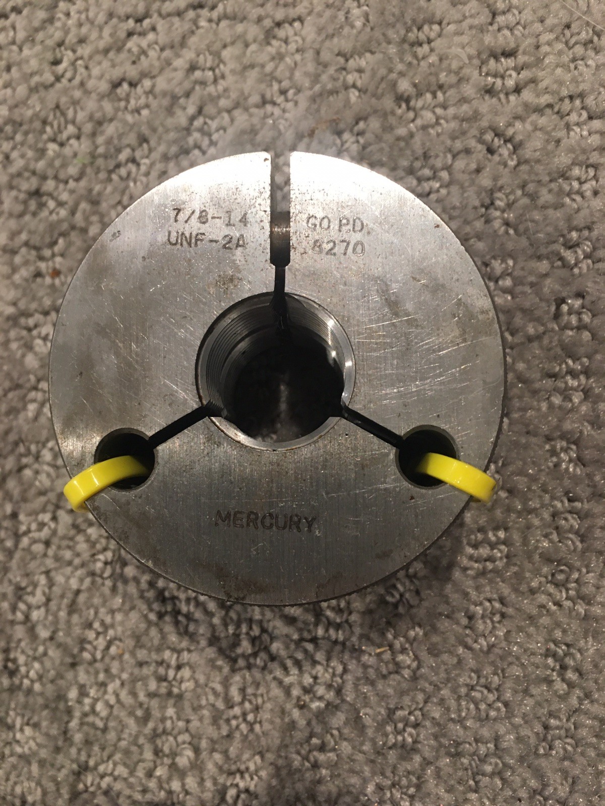 7/8-14 UNF Ring And Plug Thread gage Set USA Made