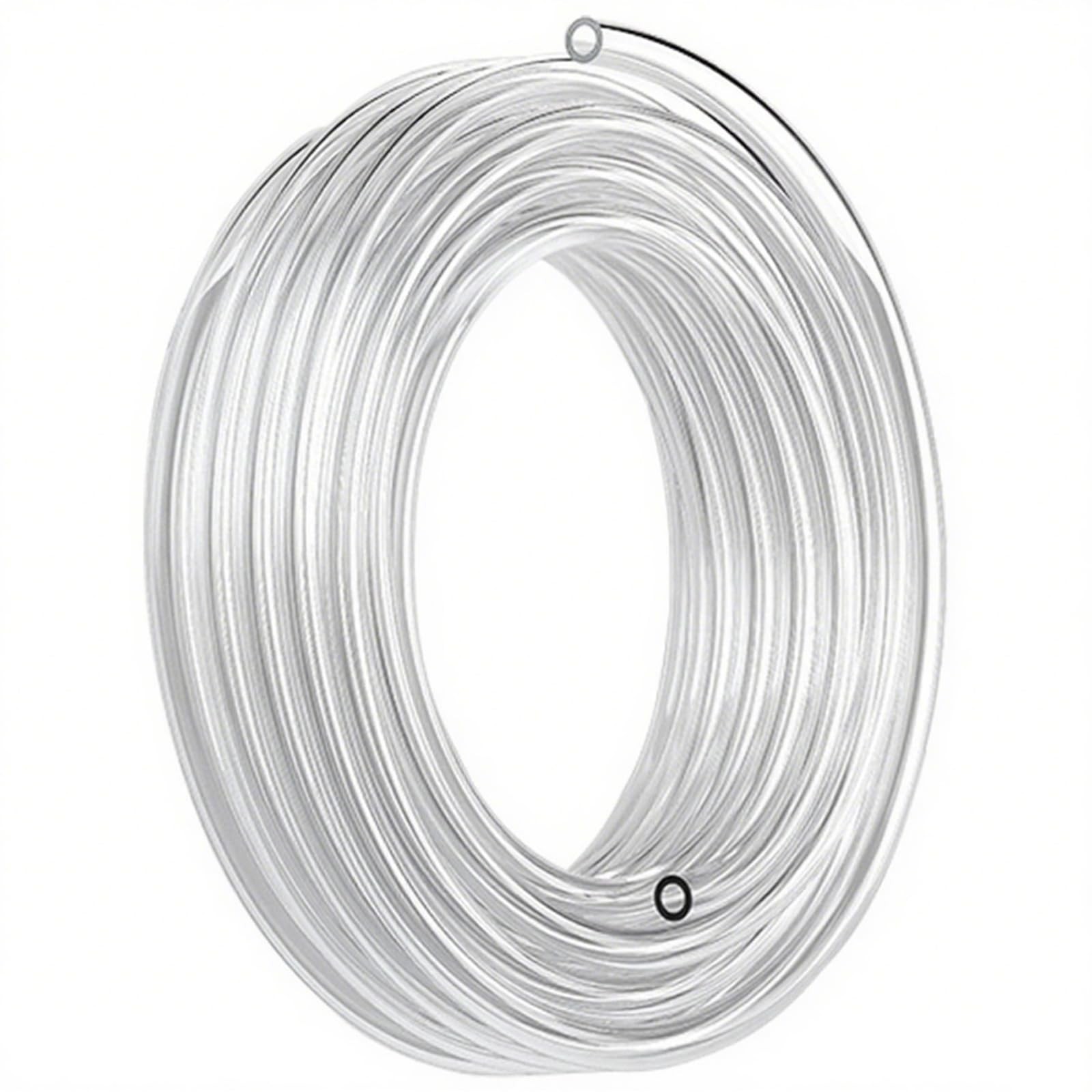 PNEUMATIC Transparent 10mm OD 6.5mm ID Polyurethane PU Air Hose Pipe Tube 10 ...