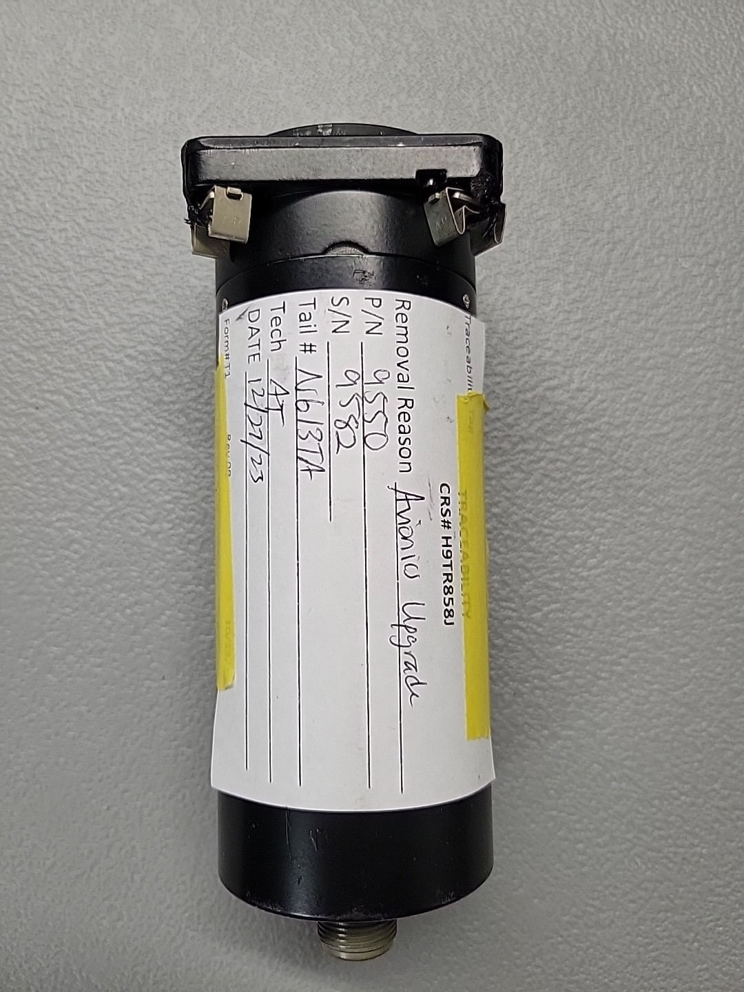 United Instruments Turn and Slip Indicator 9550