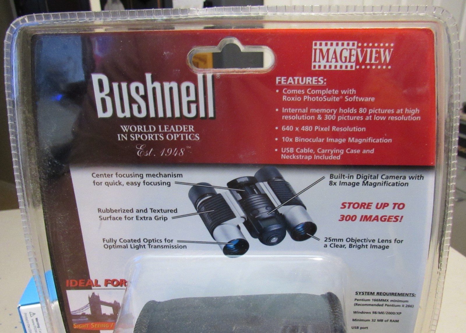 Bushnell ImageView 10x25 Digital Camera & Binocular with Case (11-1025C) - NEW