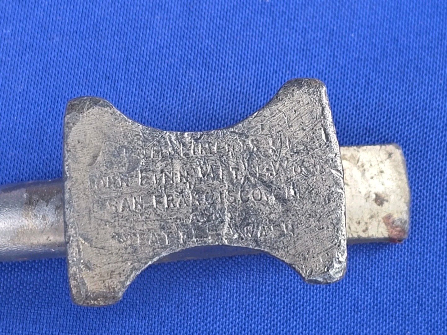 Vintage Jewelers Machinists Miniature Anvil Tool 12 oz WWII