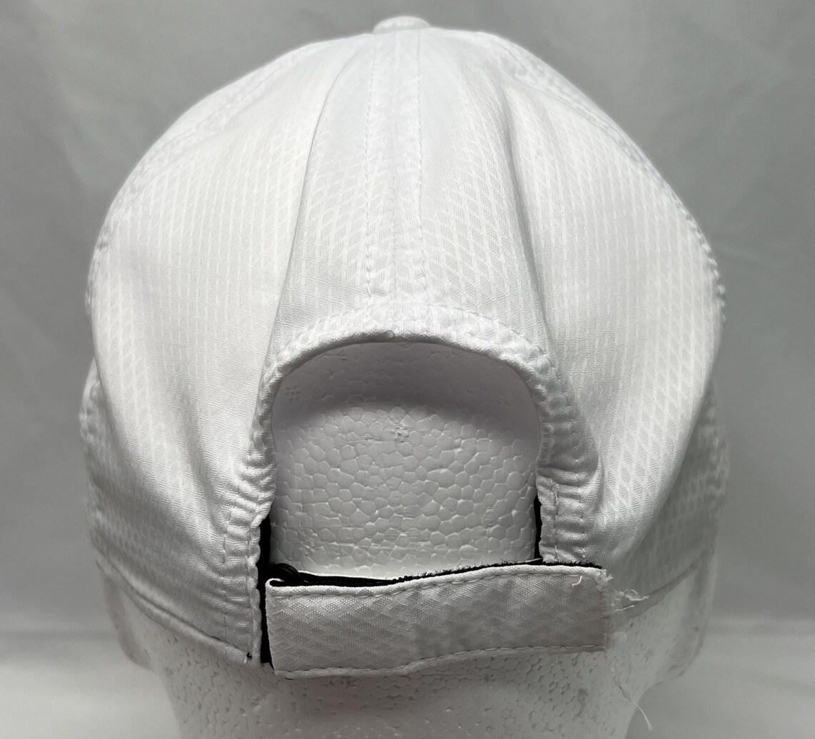 Otto Golf Hat The DPs Invitational Strap Back White with Logo Size Medium to XL
