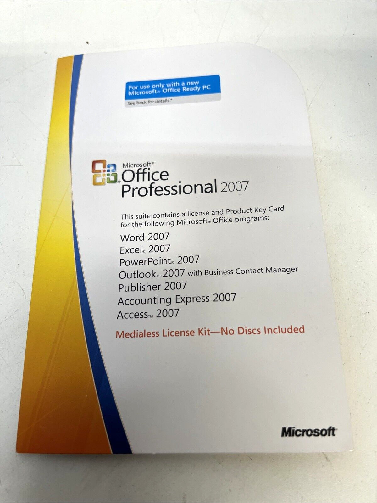 Microsoft Office 2007 Professional Full Version+Product Key Accounting No CD