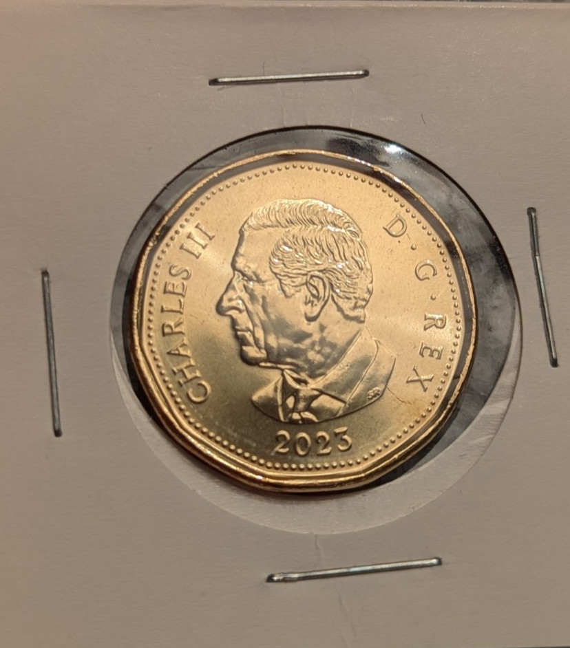 2023 Canada dollar, Lonnie. Charles III