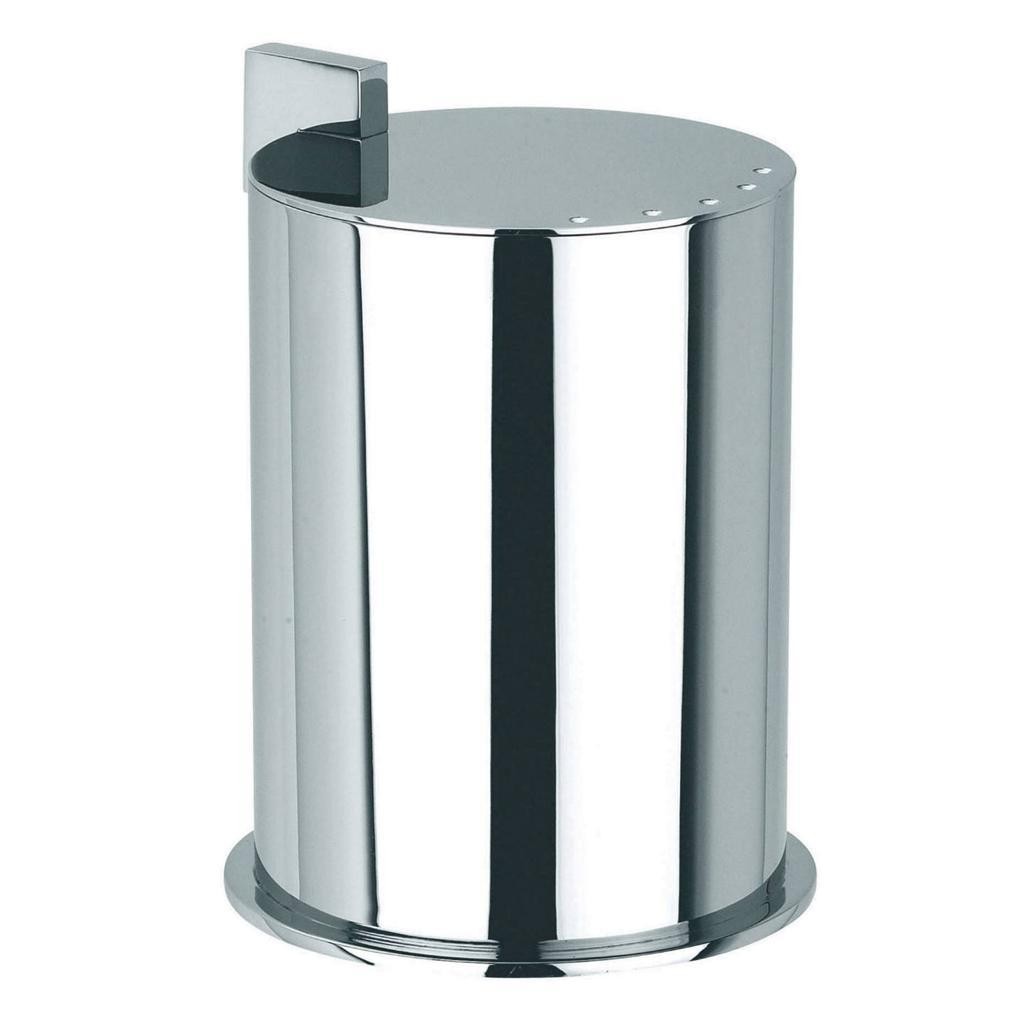 5" Pomd'or Apothecary Bath Jar #2, Made of Solid Brass, Polished Chrome Finish