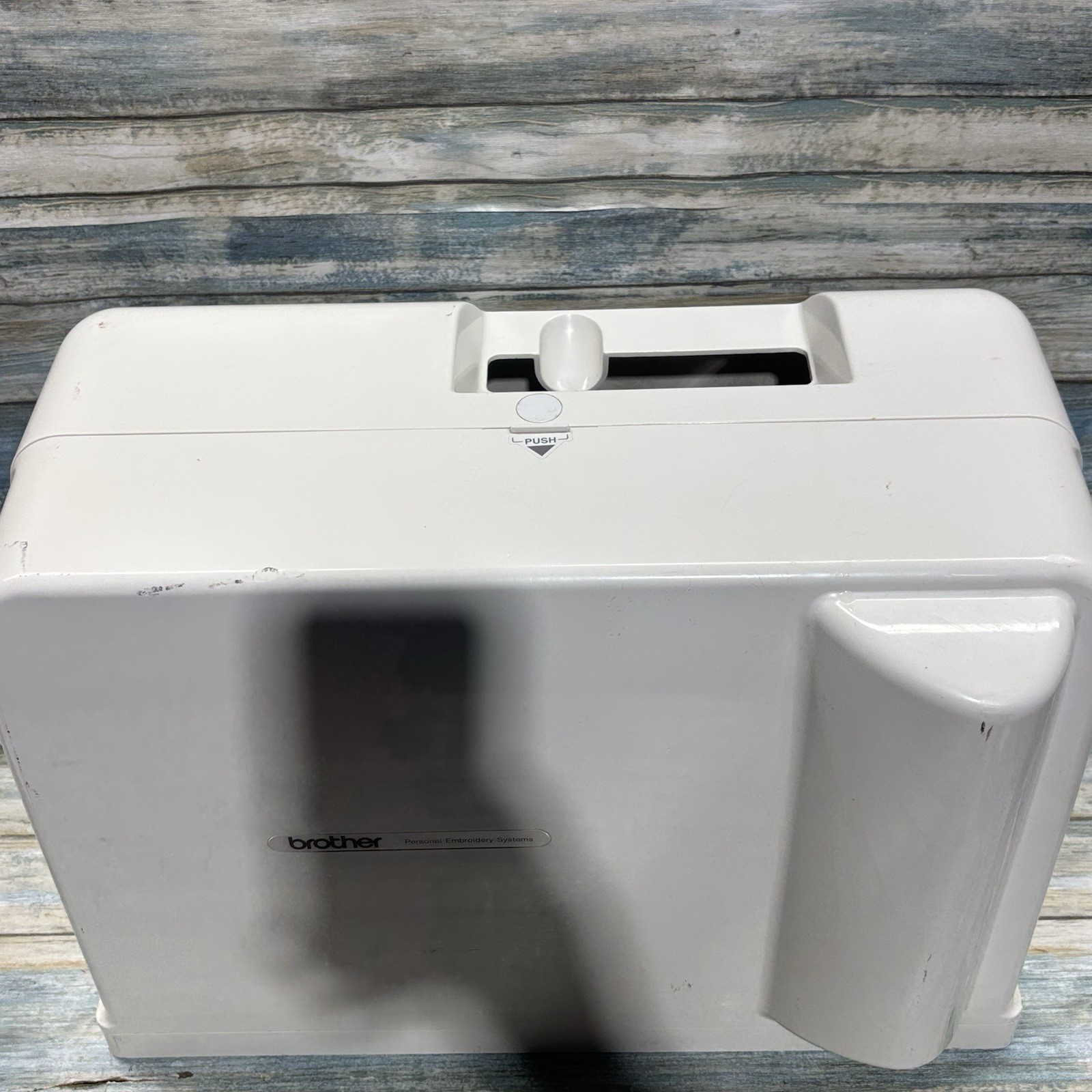 Brother Pacesetter PC-8200 Sewing Machine Carry Case & Embroidery ARM Attachmen