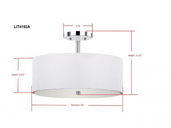 Safavieh CLARA CEILING LIGHT, Reduced Price 2172753662 LIT4192A