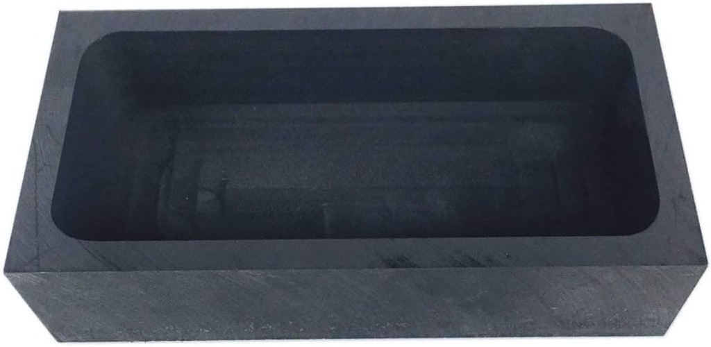 Versatile Gold Silver Graphite Mold for Efficient Metal Casting & Refining