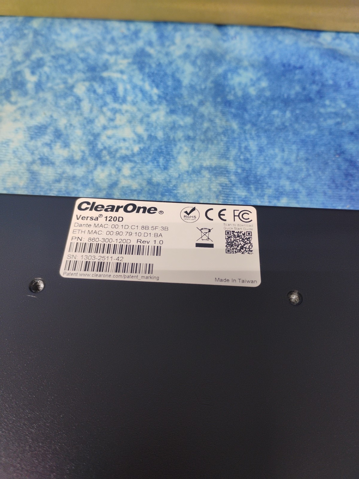 ClearOne Versa 120D, 910-300-120D