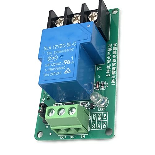 Relay Module One Way 30A Optocoupler Isolation High Power Relay High/Low