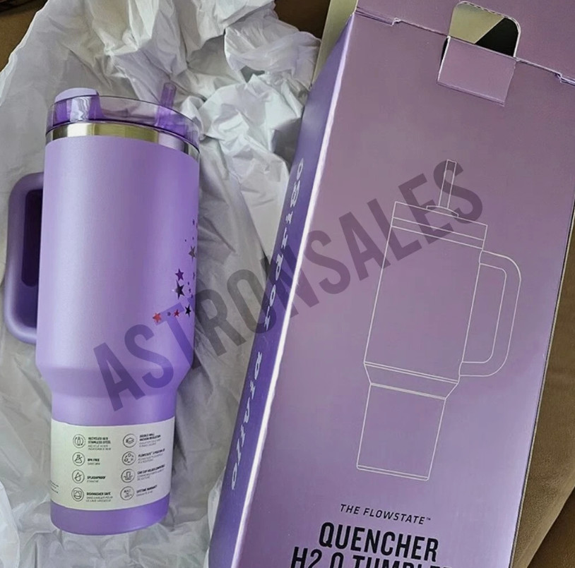 Olivia Rodrigo X Stanley 40 oz Tumbler Cup- BRAND NEW with Box & Straw