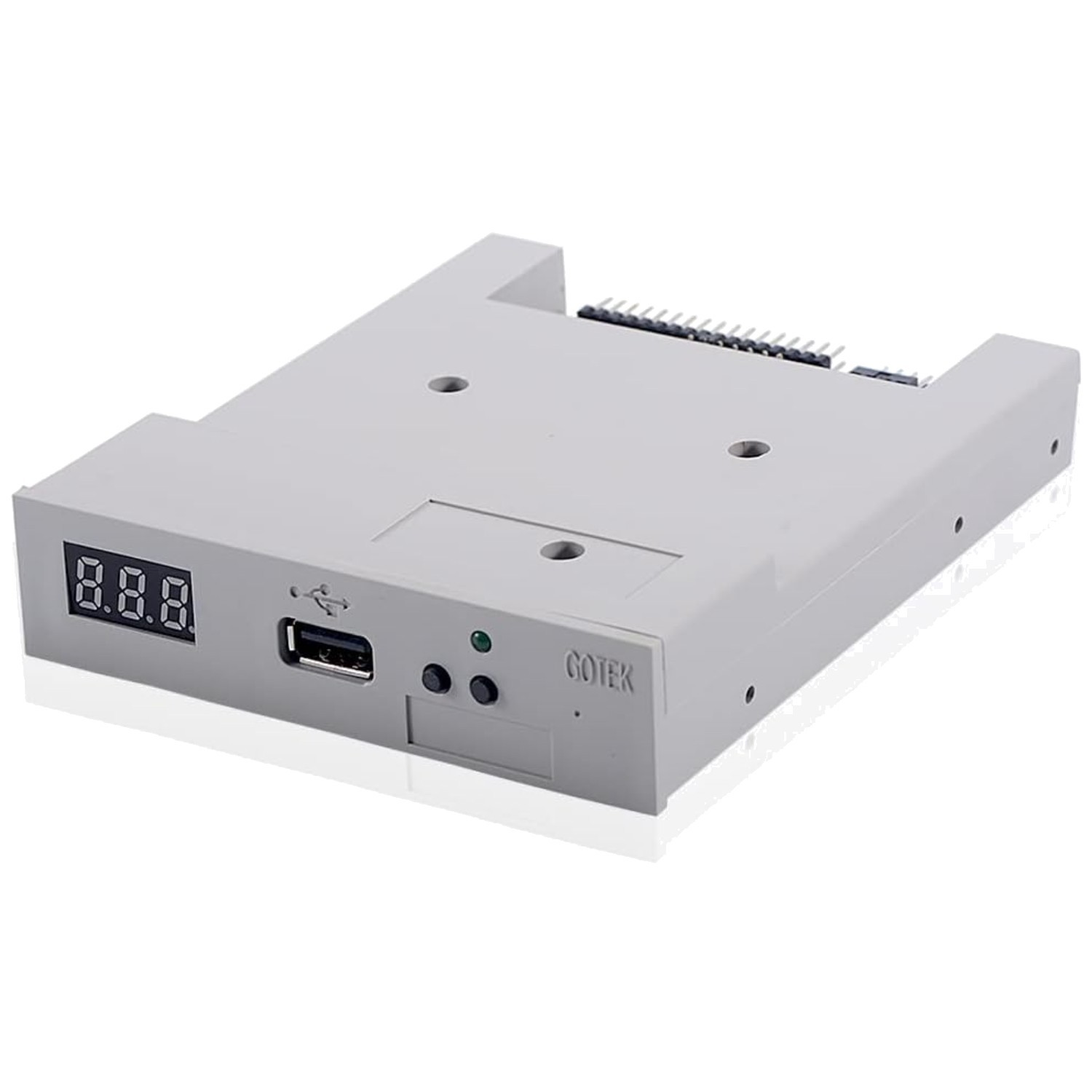 U100 USB Floppy Drive Emulator - 3.5 Inch SSD for Embroidery Machines and PCs
