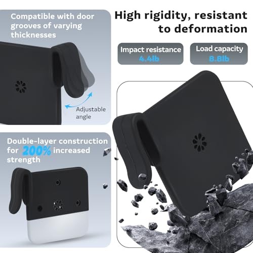 Car Door Side Storage Divider, Universal Partition Baffle Car Side Black