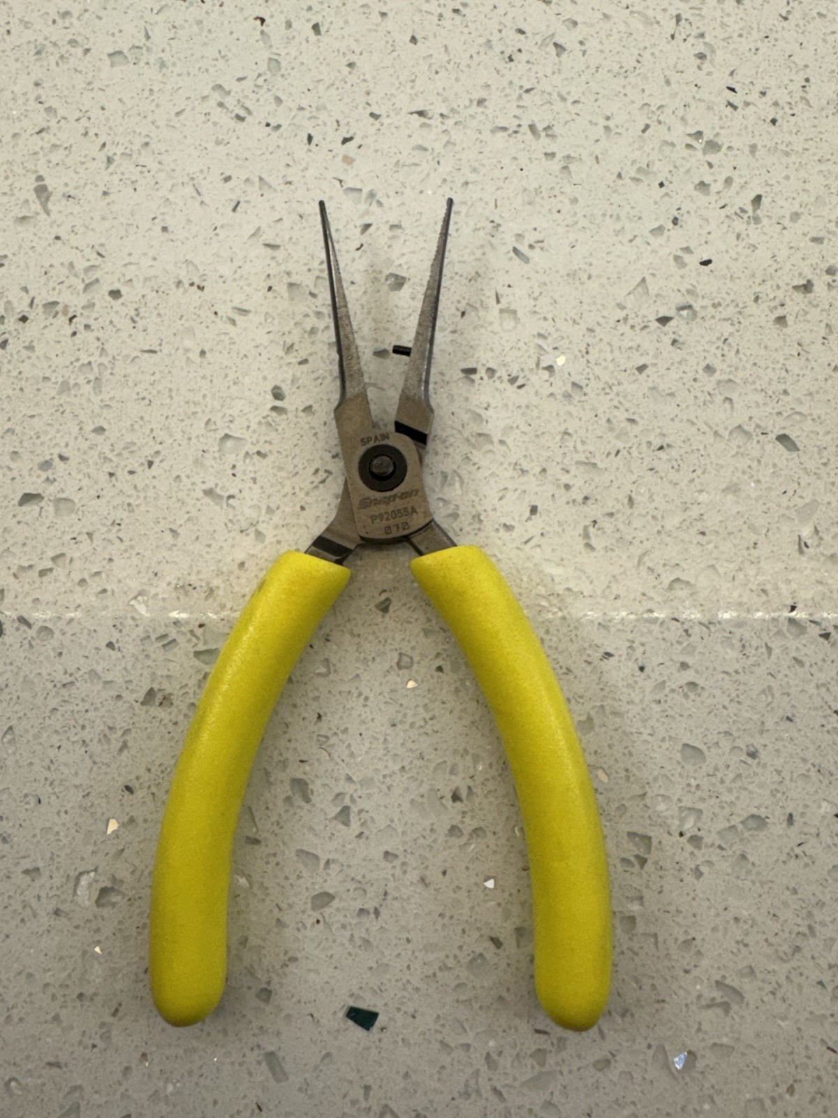 Snap-on Tools SPAIN HI VIZ 5-1/2" Needle Nose Precision Pliers P92055AHV