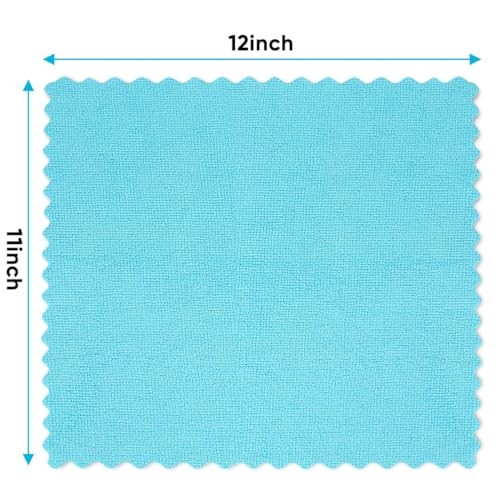 Microfiber Cleaning Cloth Highly Absorbent Cleaning Rags, 24 Pack Multicolor