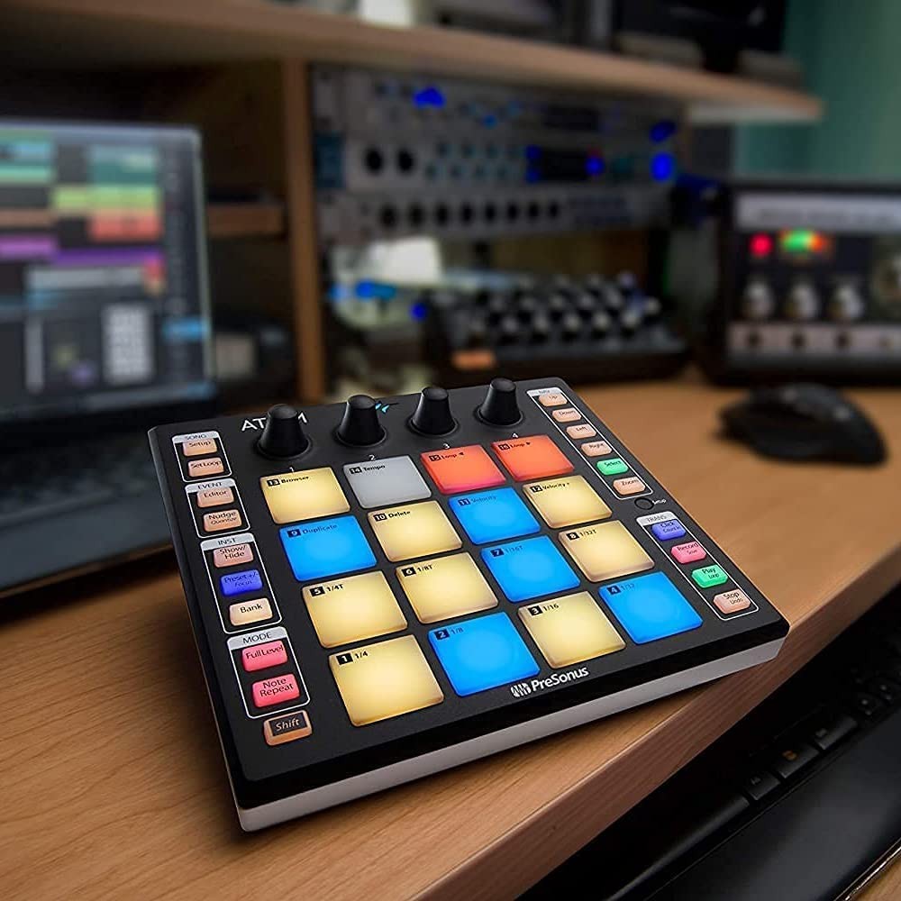 PreSonus ATOM Production Performance Midi Pad Controller with Studio One