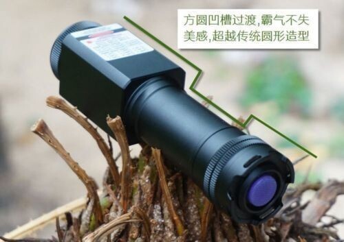 1pc Waterproof 450nm Focusable Blue Laser Module 450T-5000-18650