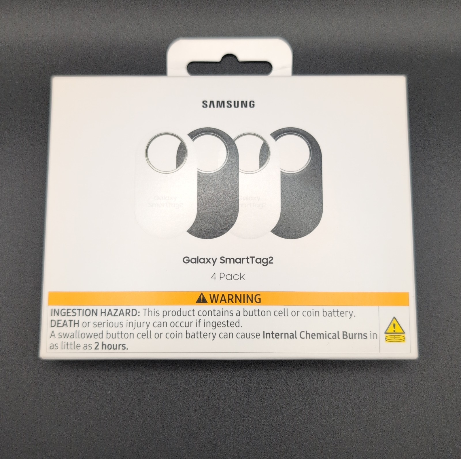 Samsung Galaxy SmartTag2 Bluetooth Tracker (2023) – 4 Pack – Brand New Sealed
