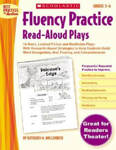 Fluency Practice Read-Aloud Plays: Grades 56: 14 Short, Leveled Fiction - GOOD