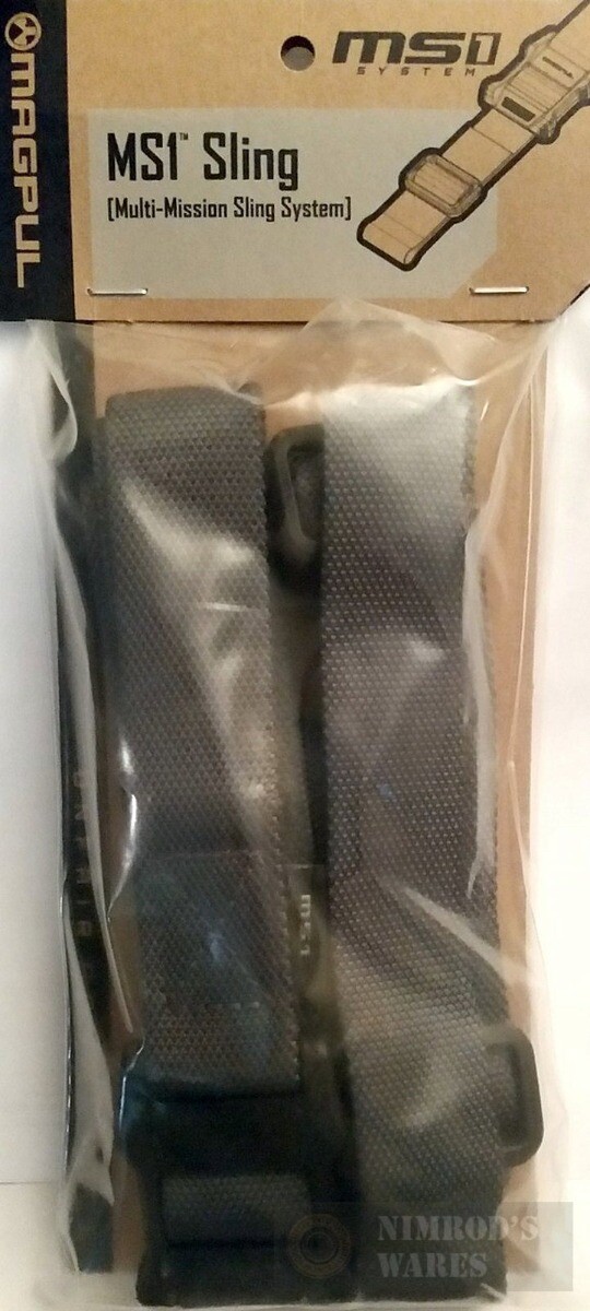 MAGPUL MAG513-GRY MS1 Single/Two-Point Adj. Multi-Mission SLING FAST SHIP