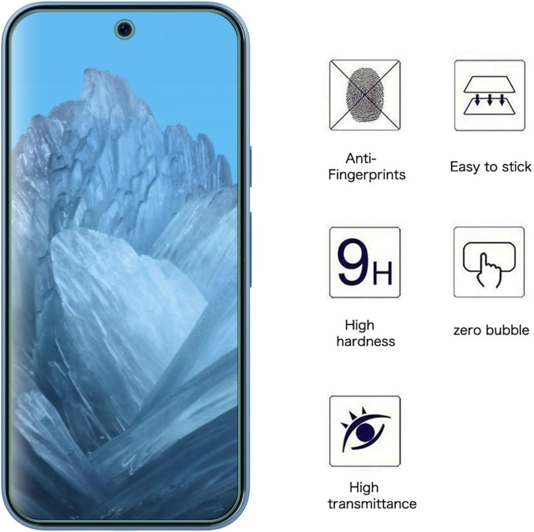 For Google Pixel 9A Gorilla Clear Tempered Glass Screen Guard TOUGH Protector