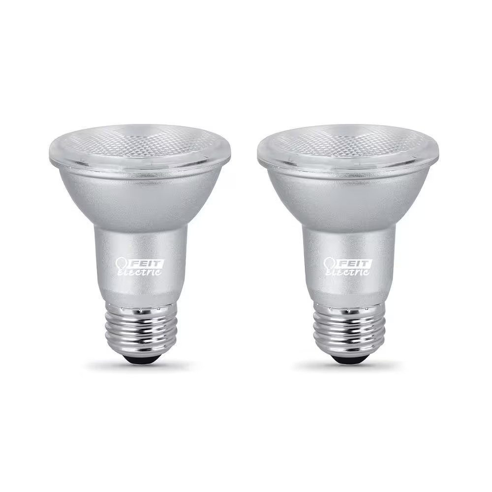 50-Watt Equivalent PAR20 Dimmable CEC Title 20 90 CRI E26 Flood LED Light Bulb,