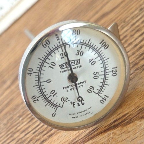 Photography and Utility Thermometer -PRINZ  6.5" x 1.75" Vintage Japan