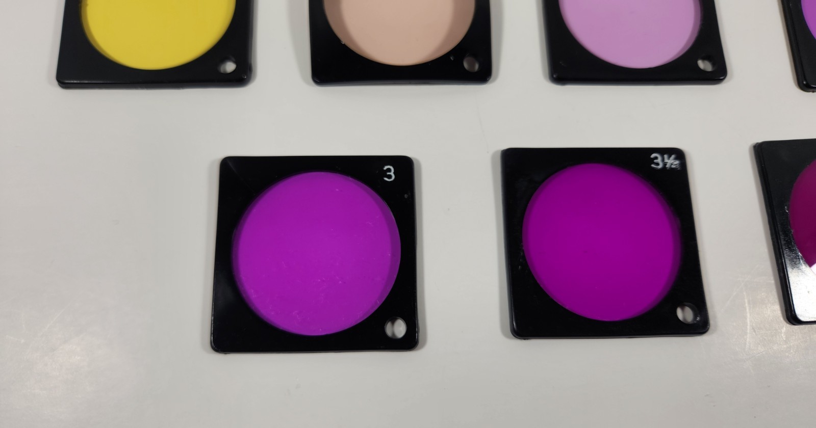 LOT OF 7 FILTER ILLUMINATOR OPTICS