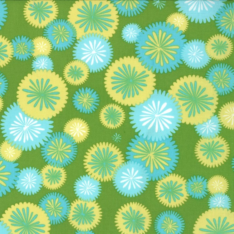 Moda Fabric ~ Simply Color ~ V and Co. ~ Lime Green  #10803 18