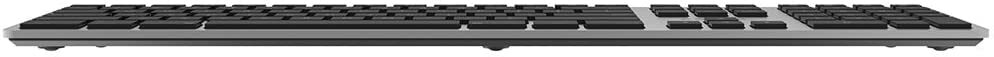 Kanex K166-1013 MultiSync Aluminum Bluetooth Full Size Keyboard w/Numeric keypad
