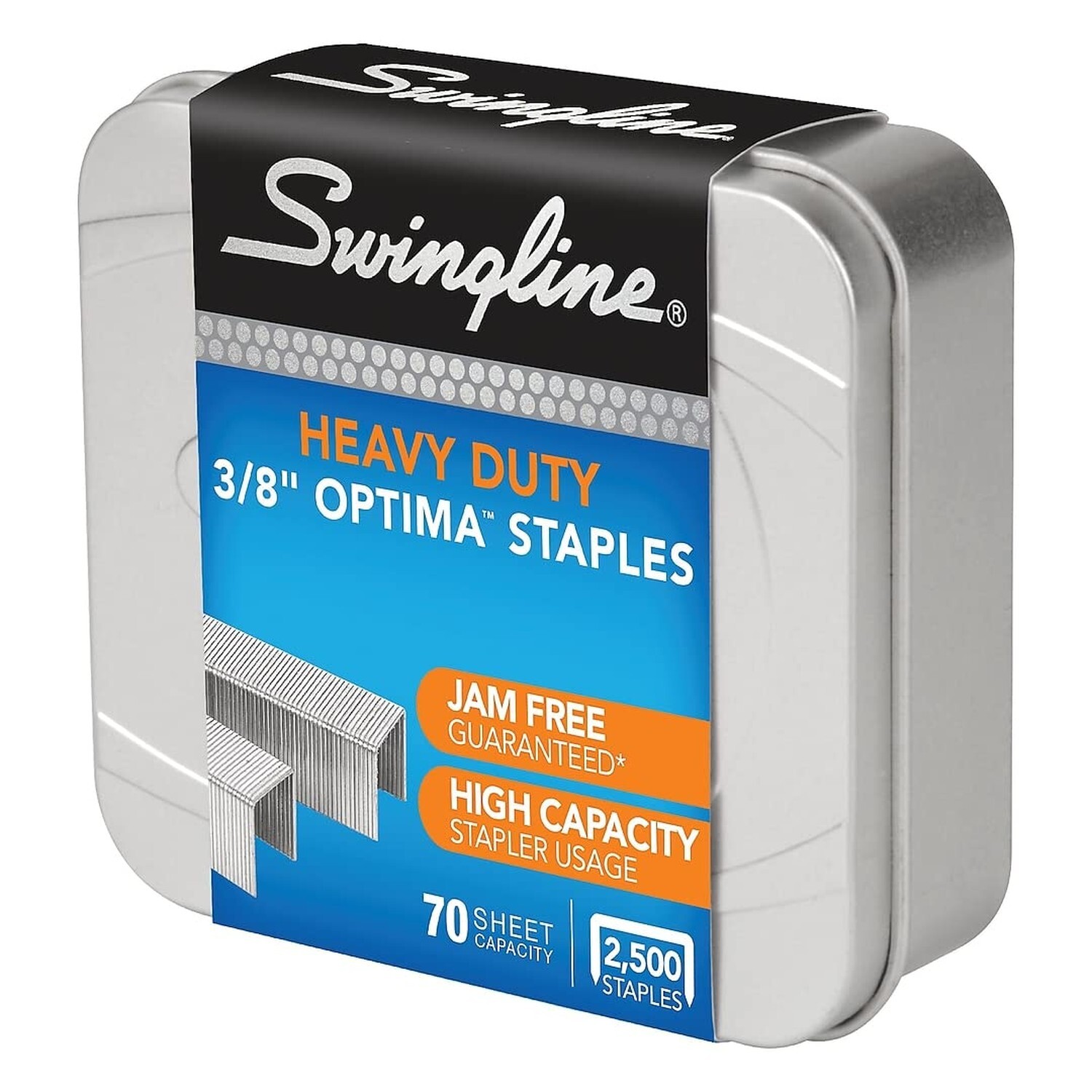Swingline Staples, Premium High Capacity for Desktop Staplers, 3/8" Length, 1...