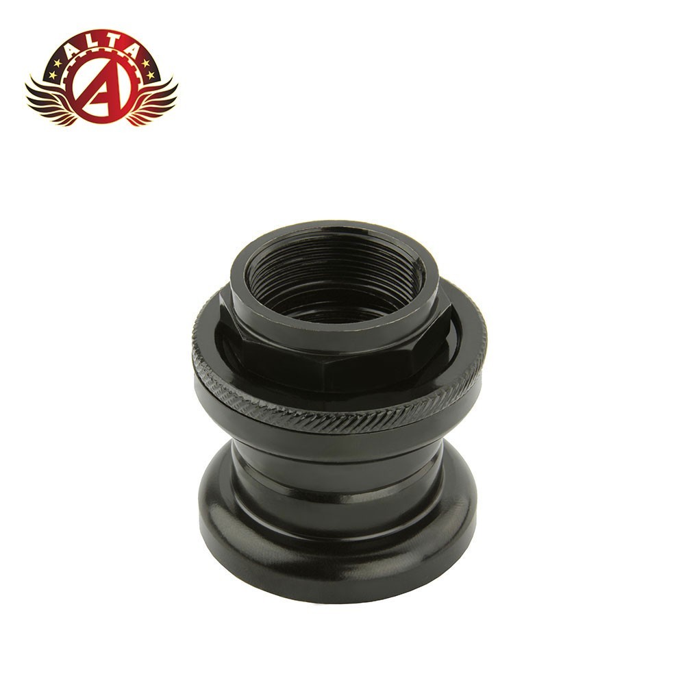 ALTA BMX Threaded Bicycle Headset 1" Black Steel 21.1 x 32.5 x 27mm Bike Fork.