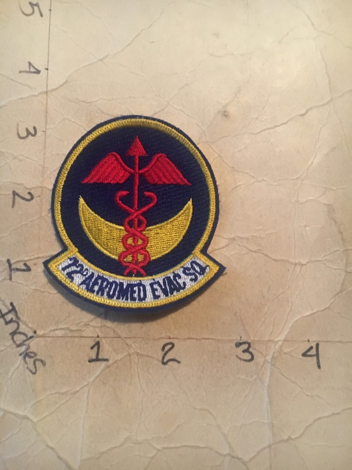 USAF 72nd Aeromed Evac Squadron patch 6/27/25