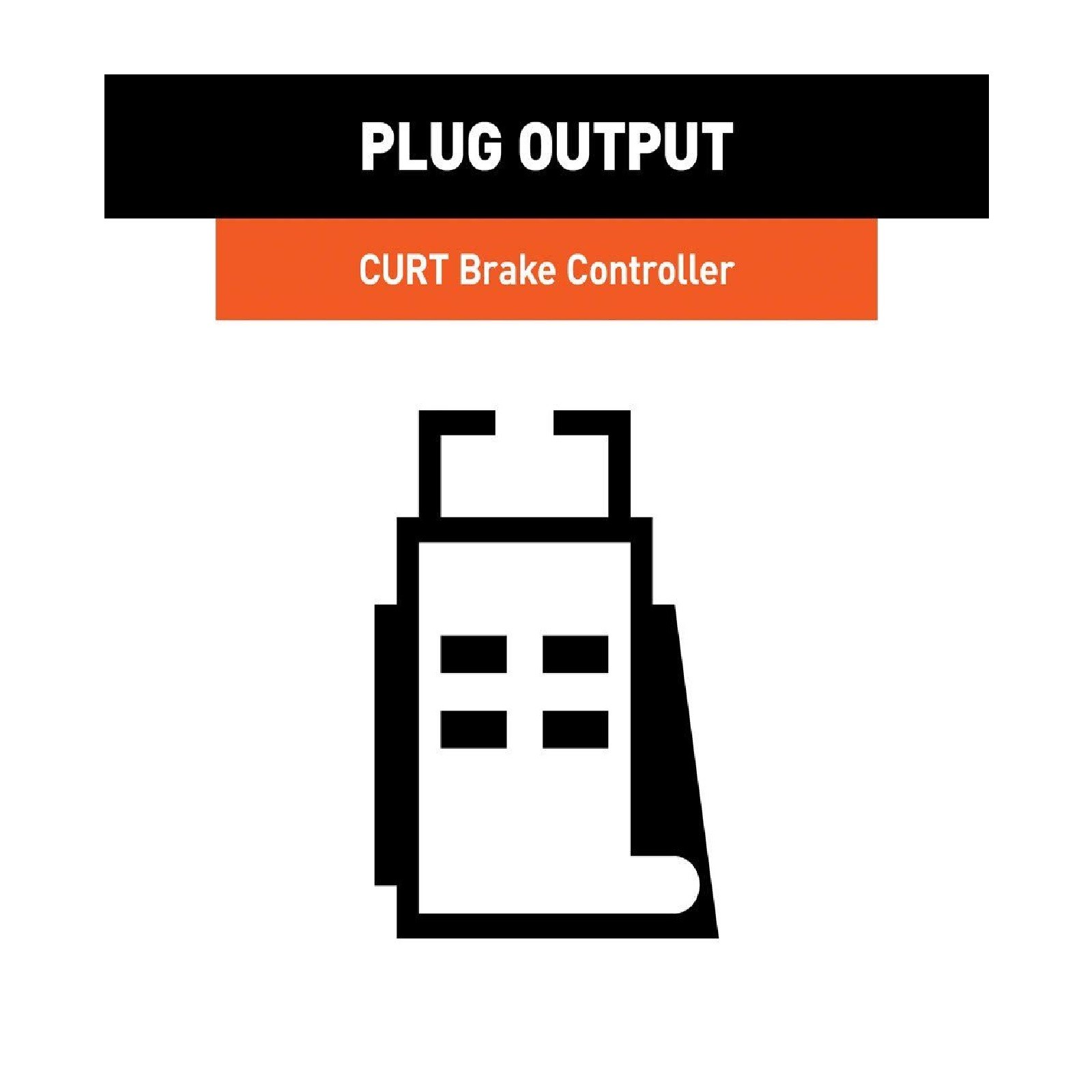 Curt 51383 Brake Control Harness, Packaged