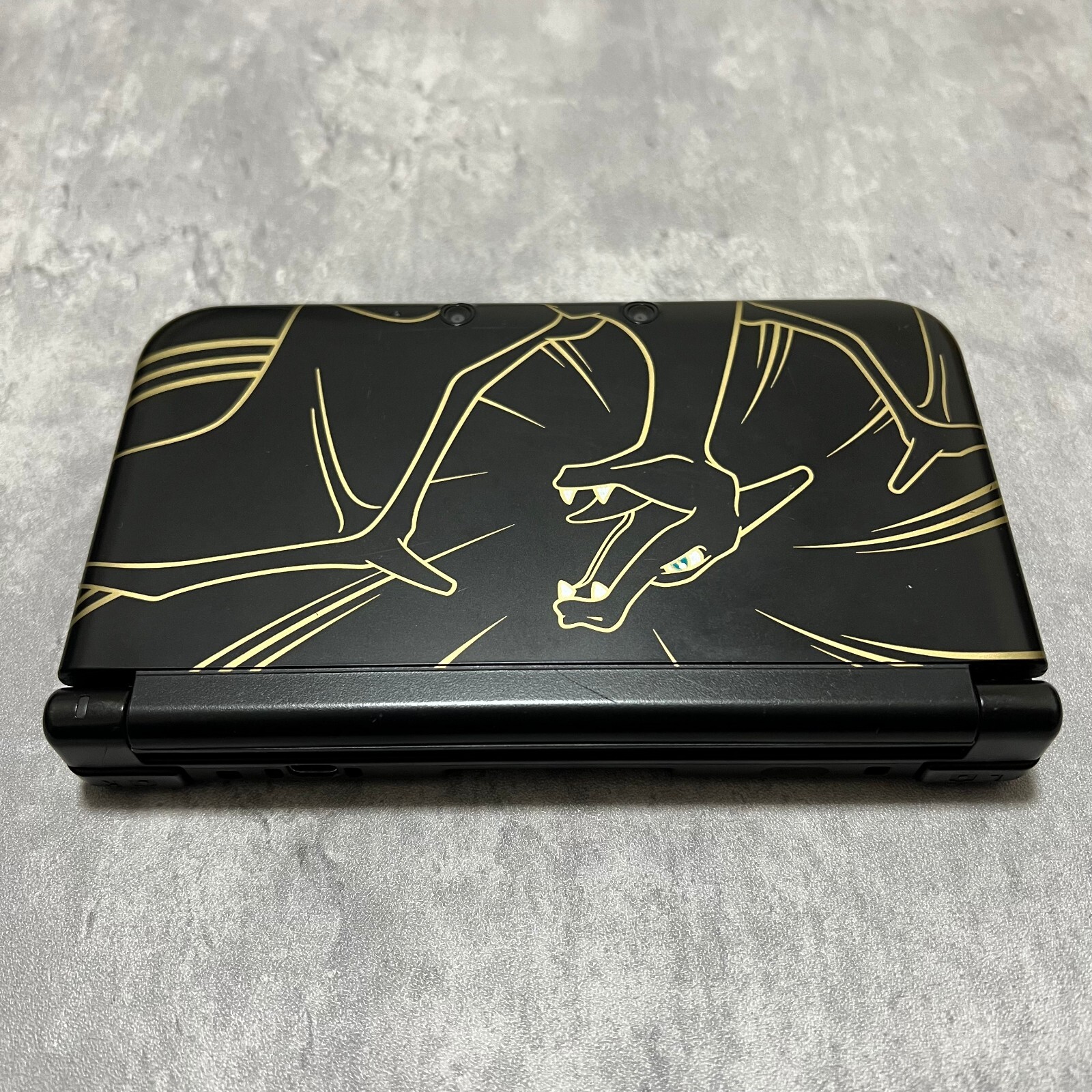 Nintendo 3DS LL console Pokemon Center Original Charizard Edition Tested Good!