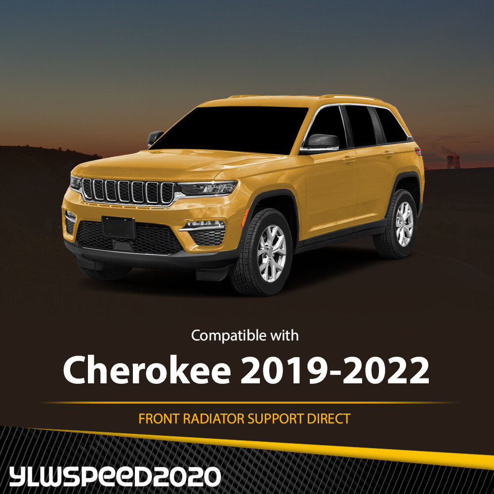 New Front Radiator Support Direct Replacement Fit For 2019-2022 Jeep Cherokee