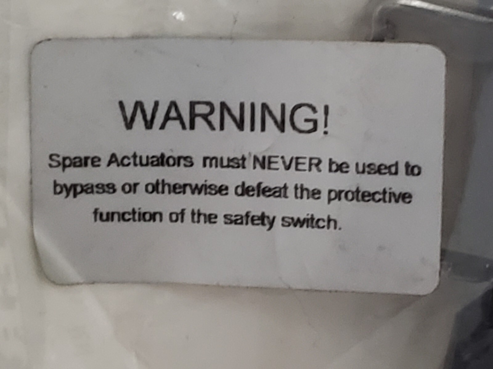 BANNER ENGINEERING SI-QS-SSA4 STANDARD ACTUATOR (47896) NIB