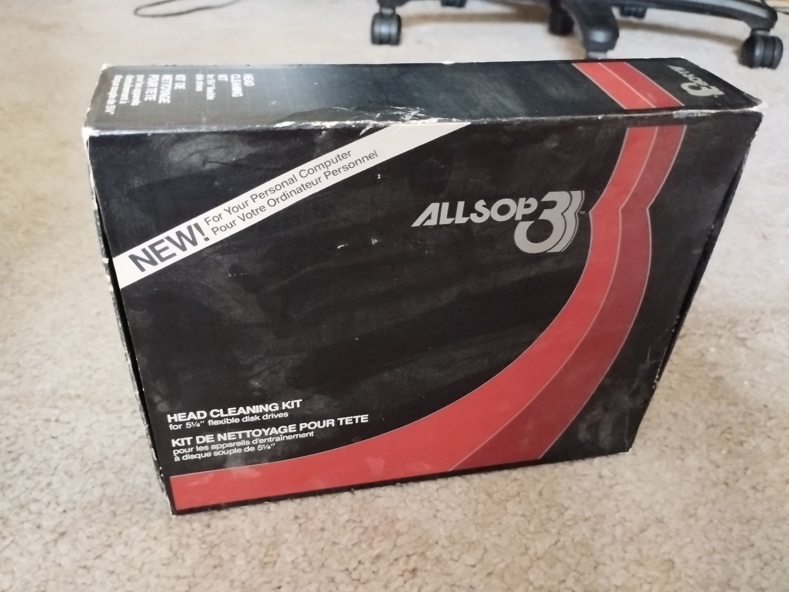 Allsop floppy drive head cleaning kit, 2 disks, no cleaning solution