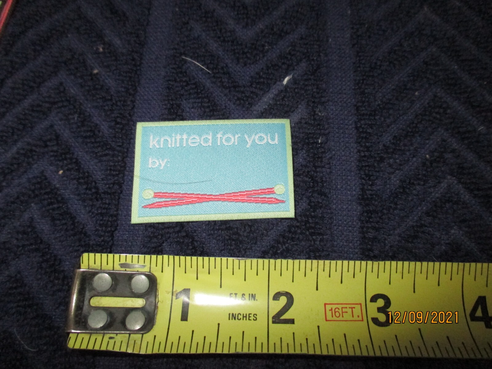 3 pks of 9 (27 total) Boye Garment Knit Tags Knitted W/ Love By 3 styles label