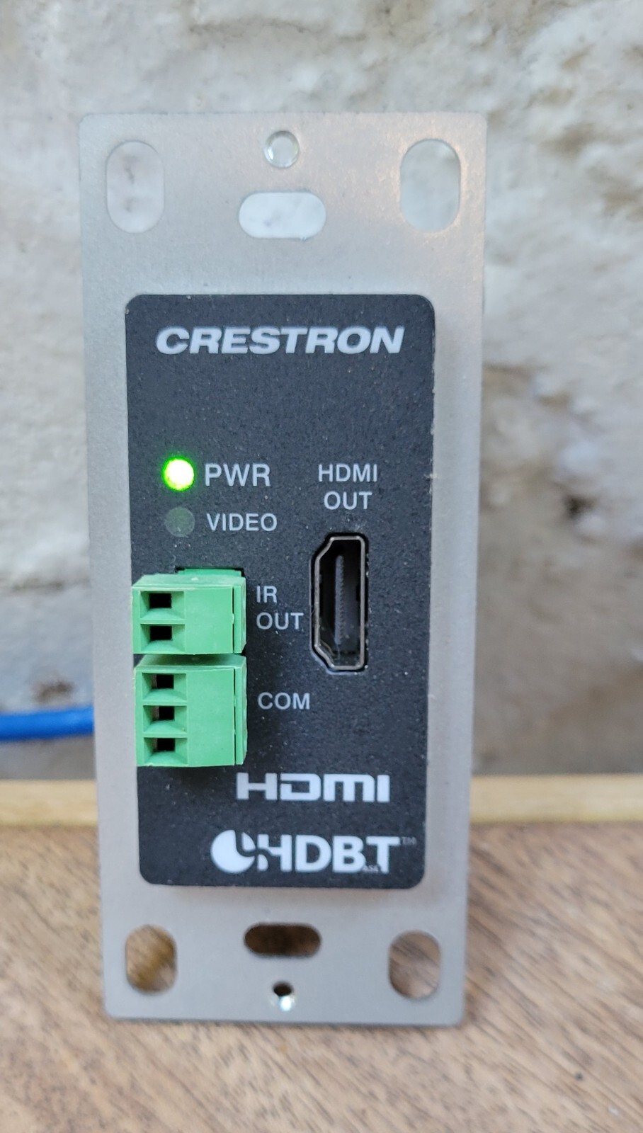 Crestron DM-RMC-4K-100-C-1G-B-T Wall Plate 4K DigitalMedia