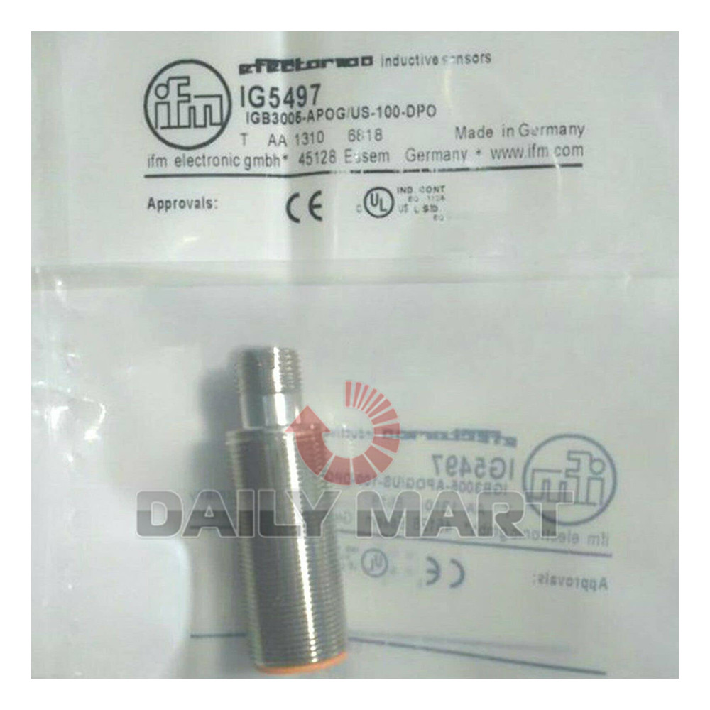 New In Box IFM IG5497 IGB3005-APOG/US-100-DPO Proximity Switch