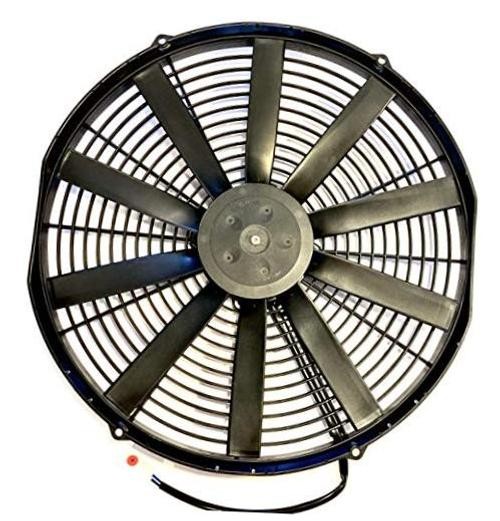 Spal 30100401 16" 12 Volt Low-Profile Radiator Pusher Straight Blade fan. 1103