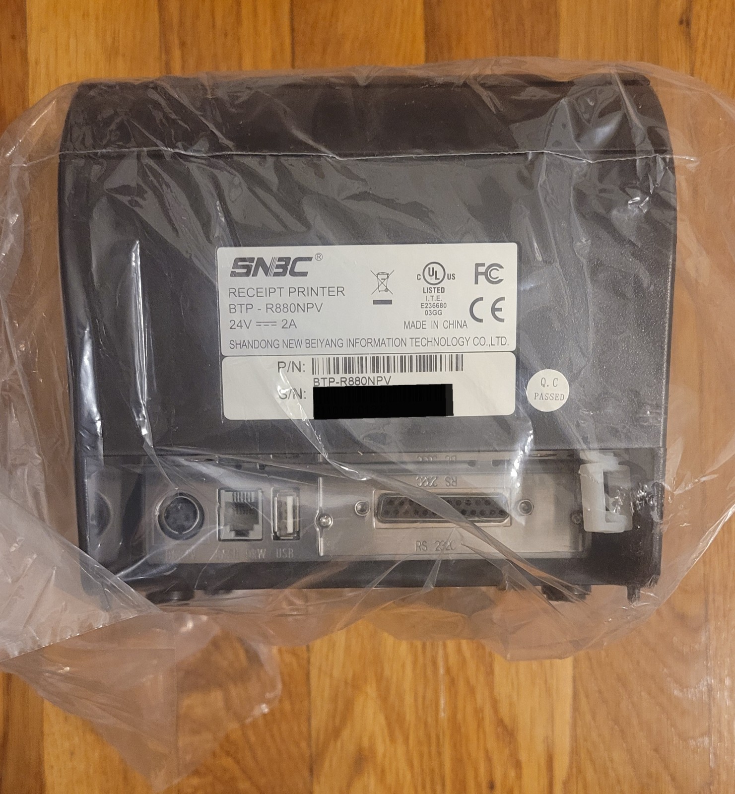 NEW OPEN BOX SNBC BTP-R880NPV Printer *READ DESCRIPTION