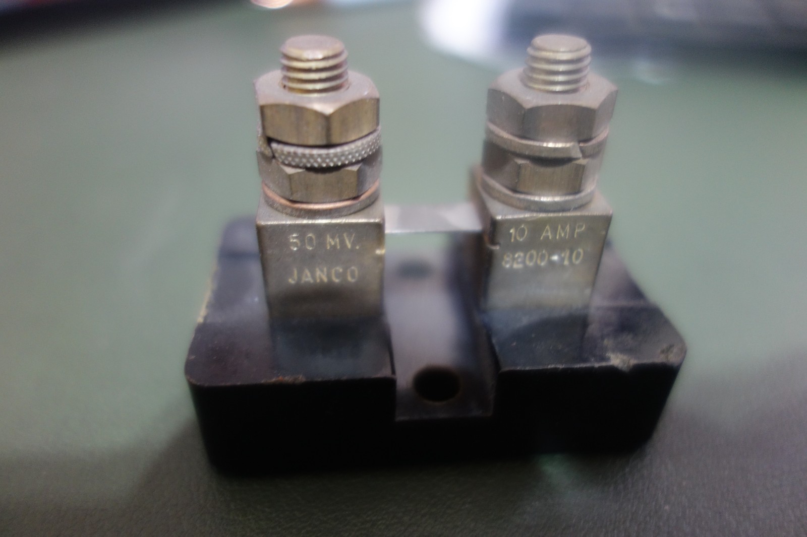 Janco 8200-10 50MV 10 Amp Meter Shunt