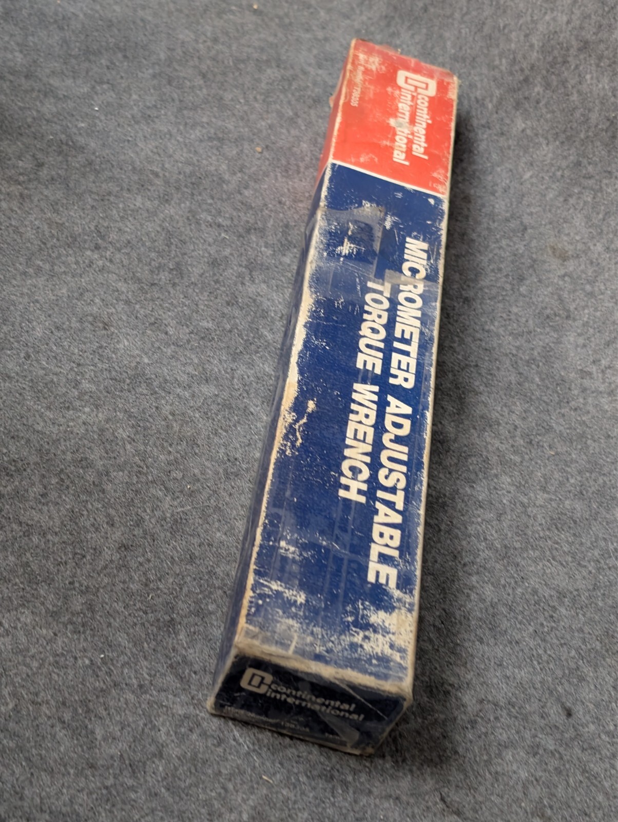 Continental 3/8" Drive Ratcheting Head Micrometer Torque Wrench 10-80 ft-lbs