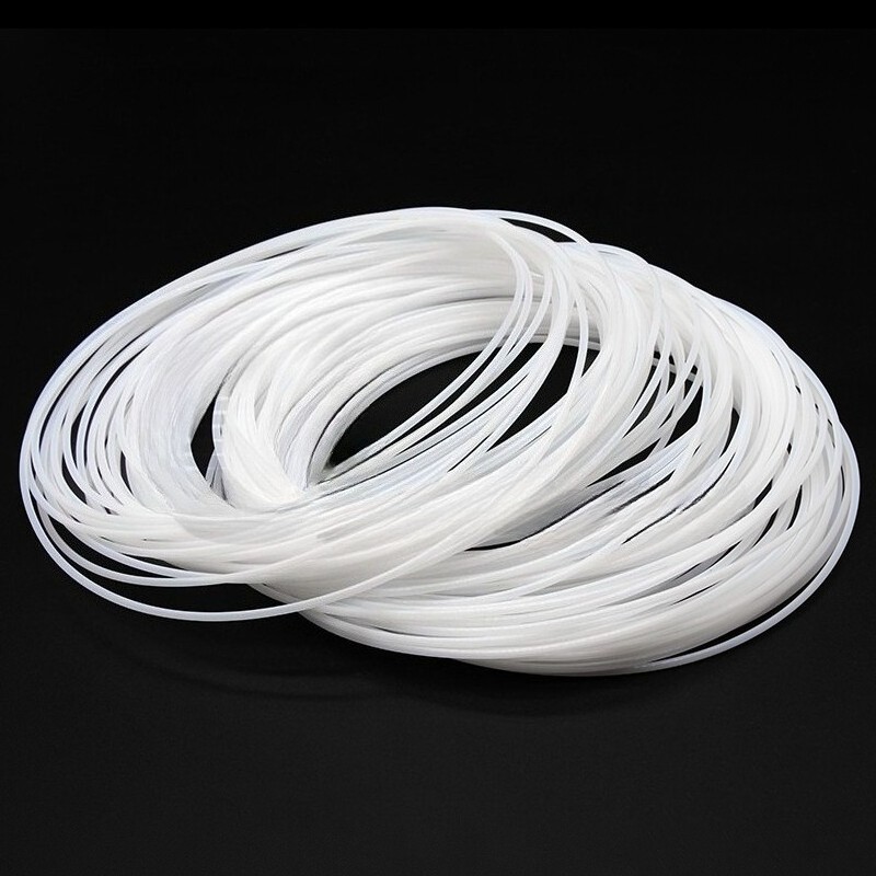 PTFE Tubing Pipe Hose ID 0.3mm-8.4mm OD 0.6mm-9mm Heat Resistant Translucent