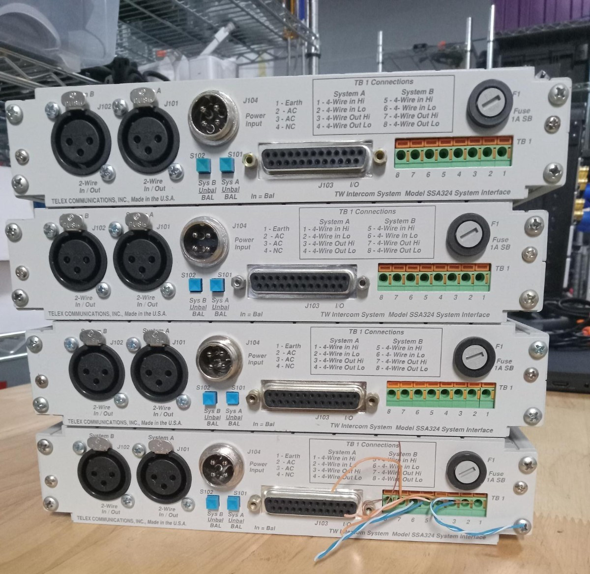 RTS Systems SSA324 System Interface with 2 Power Supply