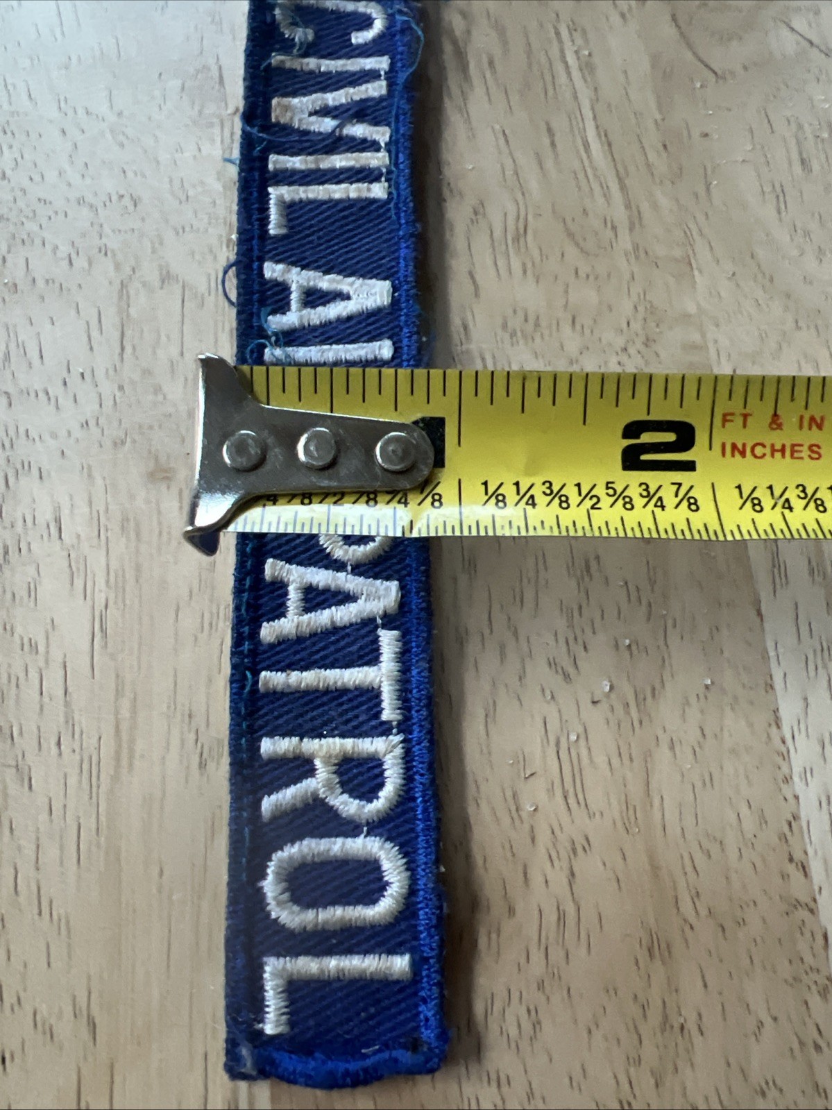 USAF Civil Air Patrol name tape Patch