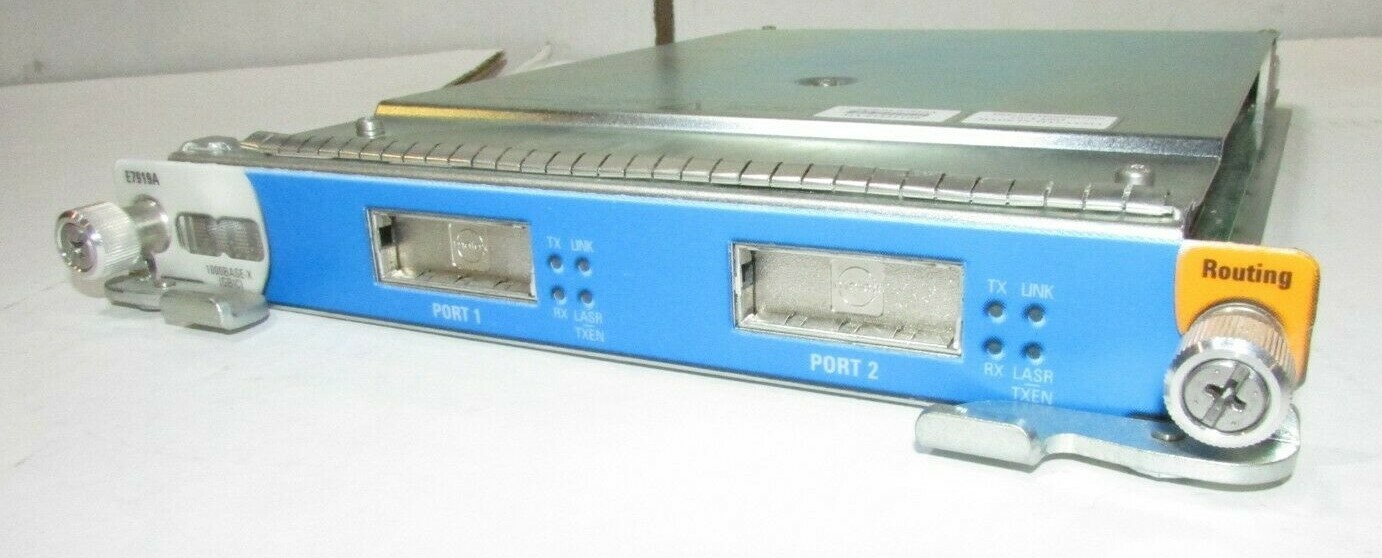AGILENT N2X  E7919A Gigabit Ethernet XR Test Card (GBIC)