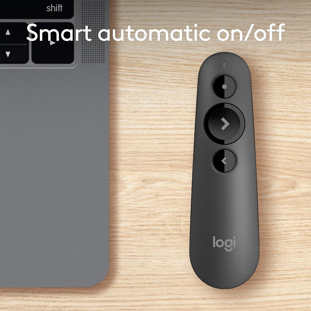 Logitech Core R500s Laser Presentation Remote in Black - 910-006518